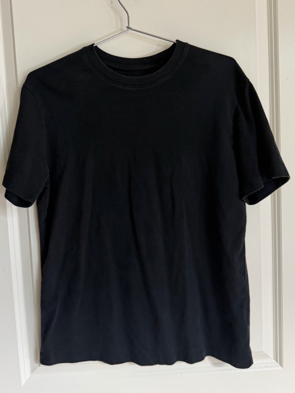 Men's Black Crew Neck T-Shirt